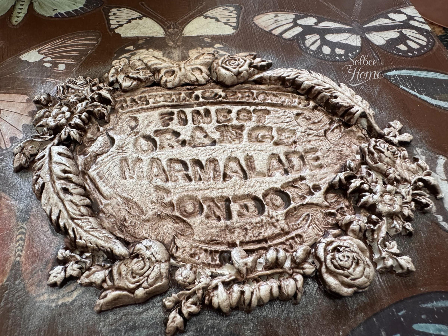 IOD Crockery Labels Stamp, Iron Orchid Designs, Stamp Set