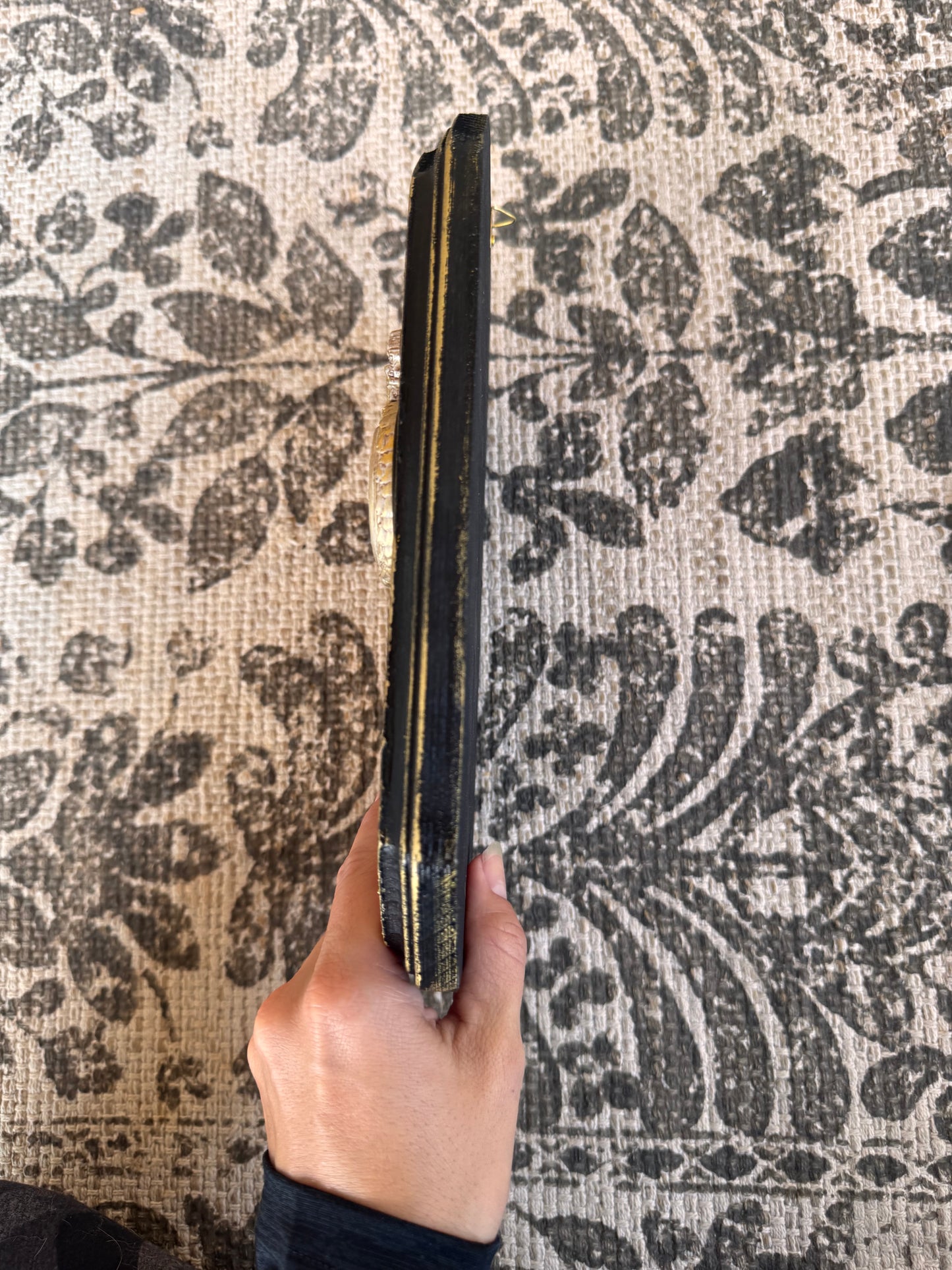 Angel & Child Moody Gallery Wall Decor, Gothic, Christian, Handmade, Angelic, Time