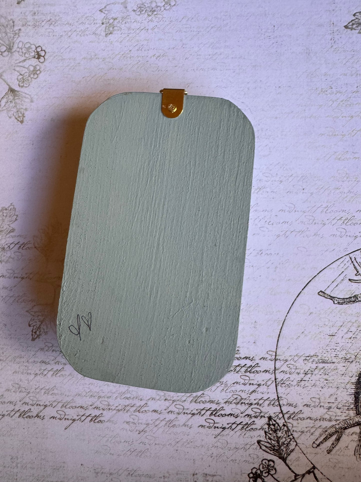 French Country Floral Relief Plaque: Handcrafted Collage Wall Decor