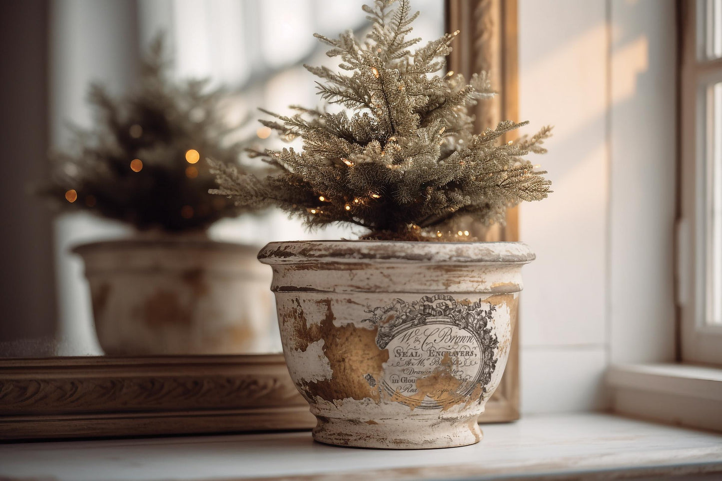 Gloria Paint Inlay IOD, Iron Orchid Designs, Vintage style Christmas & Fall