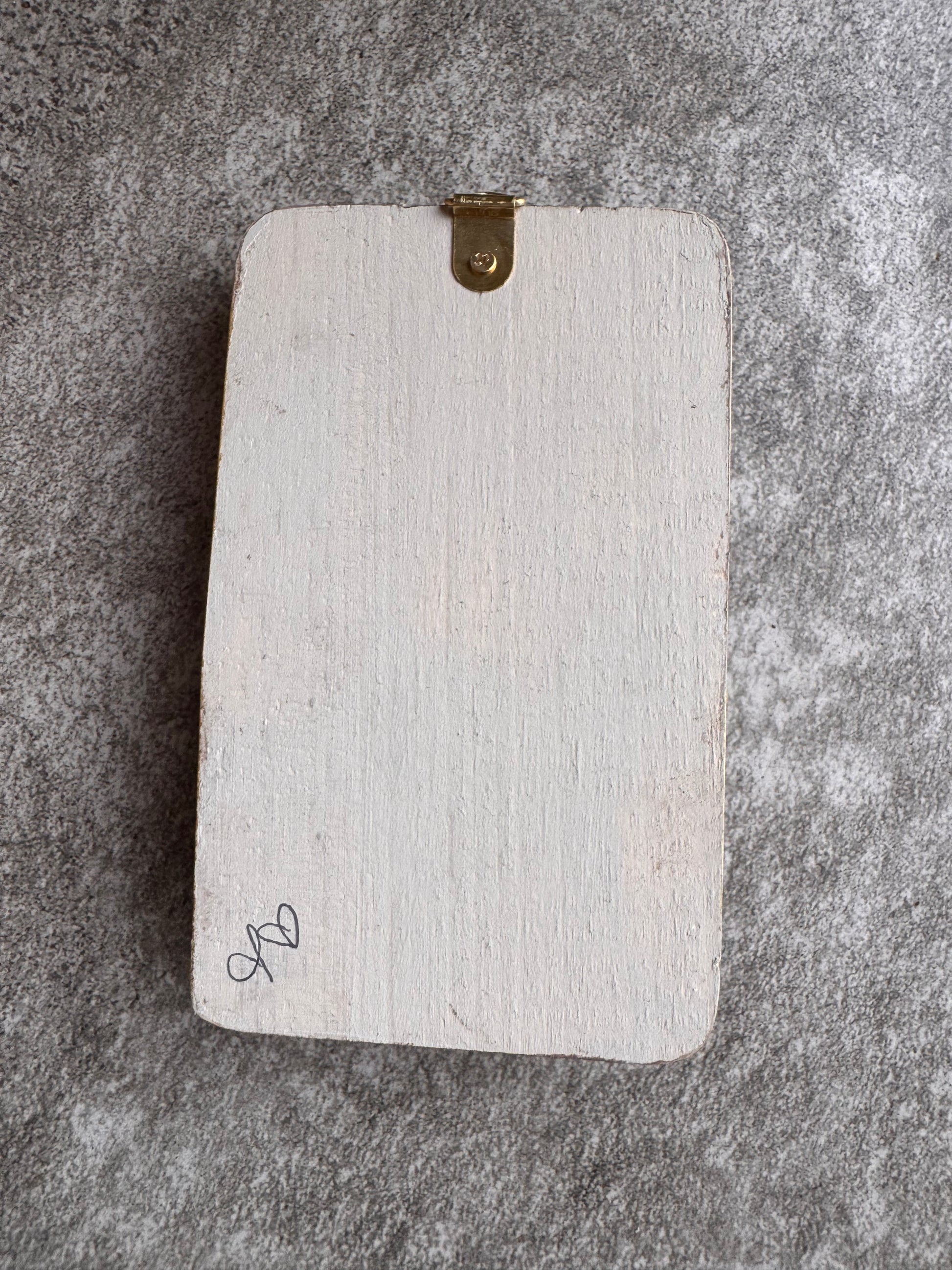 French Country Bird Mini Plaque, Collage Wall, Relief Plaque, Wall Decor, Handcrafted