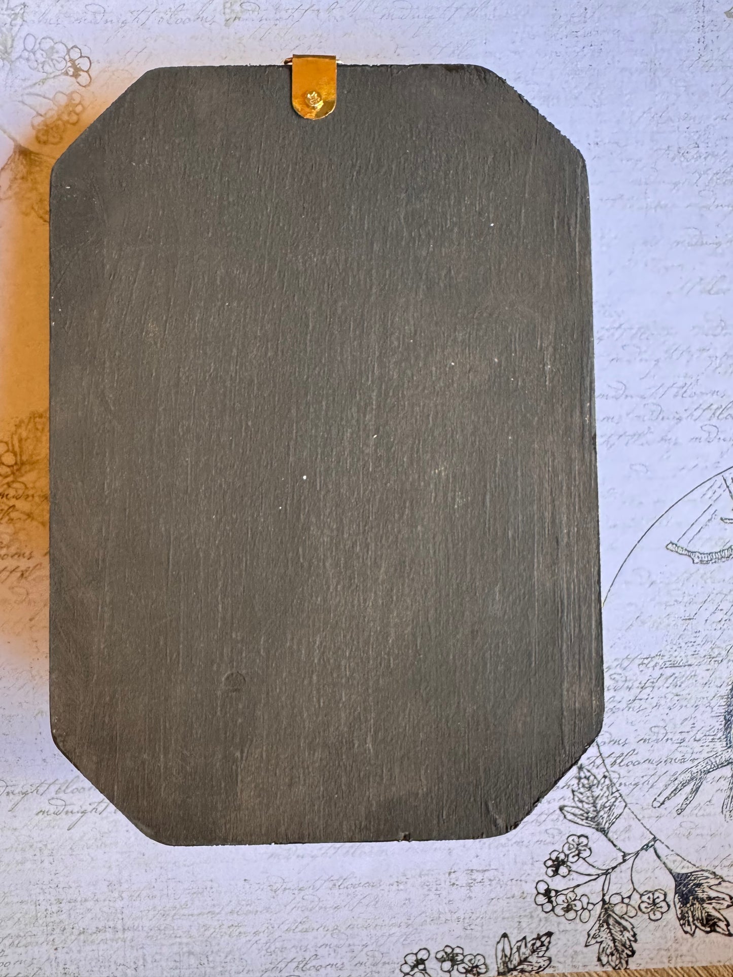 French Country Dusty Pink and Brown Bird Wall Plaque: Shabby Chic French Country Style Gallery Wall