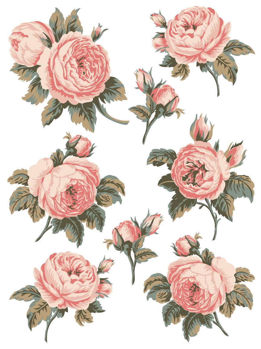 Spring Melody Paint Inlay IOD, Iron Orchid Designs