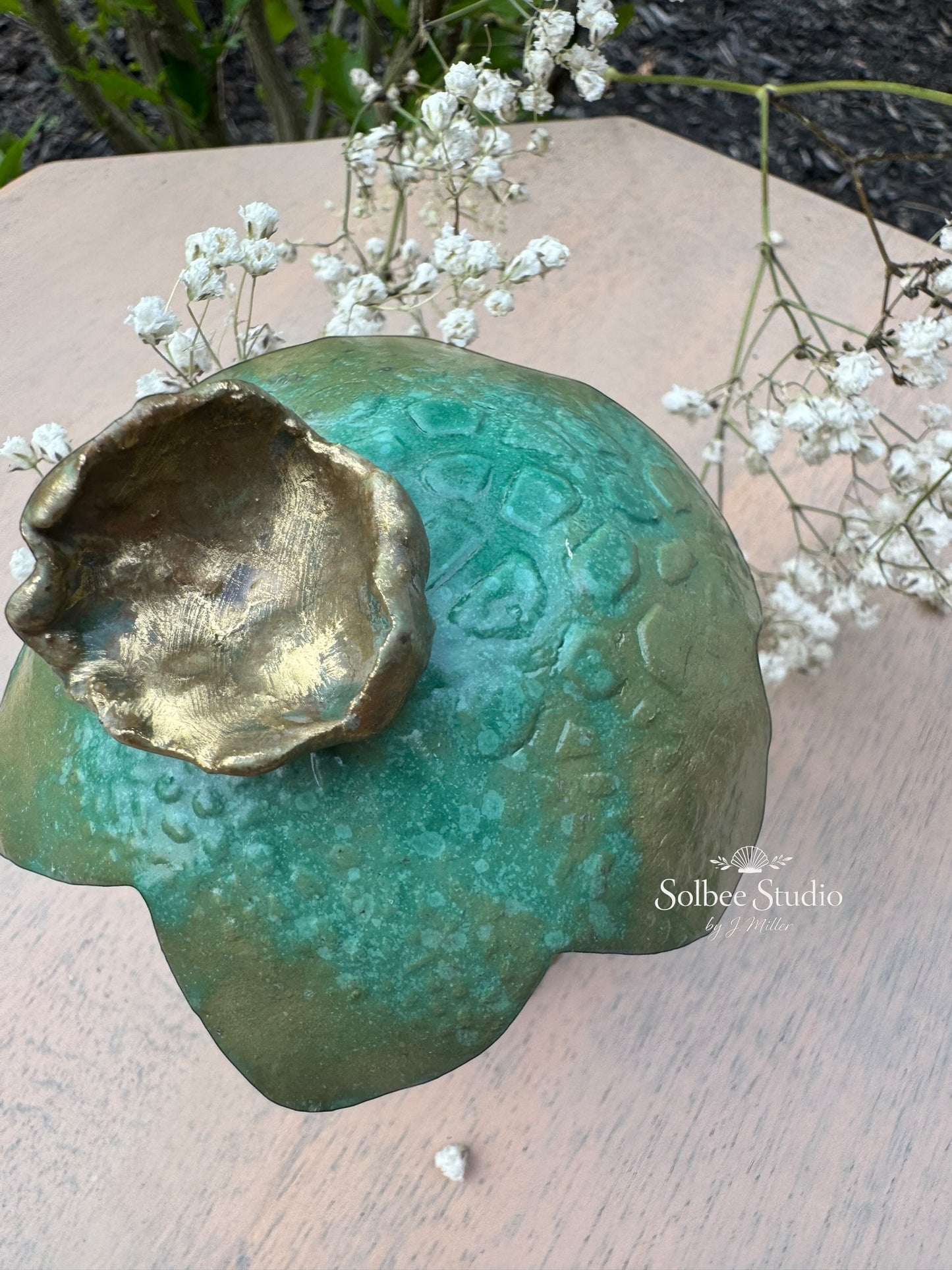 Enchanted Woodland Fairy House - Handbuilt Ceramic Luminary