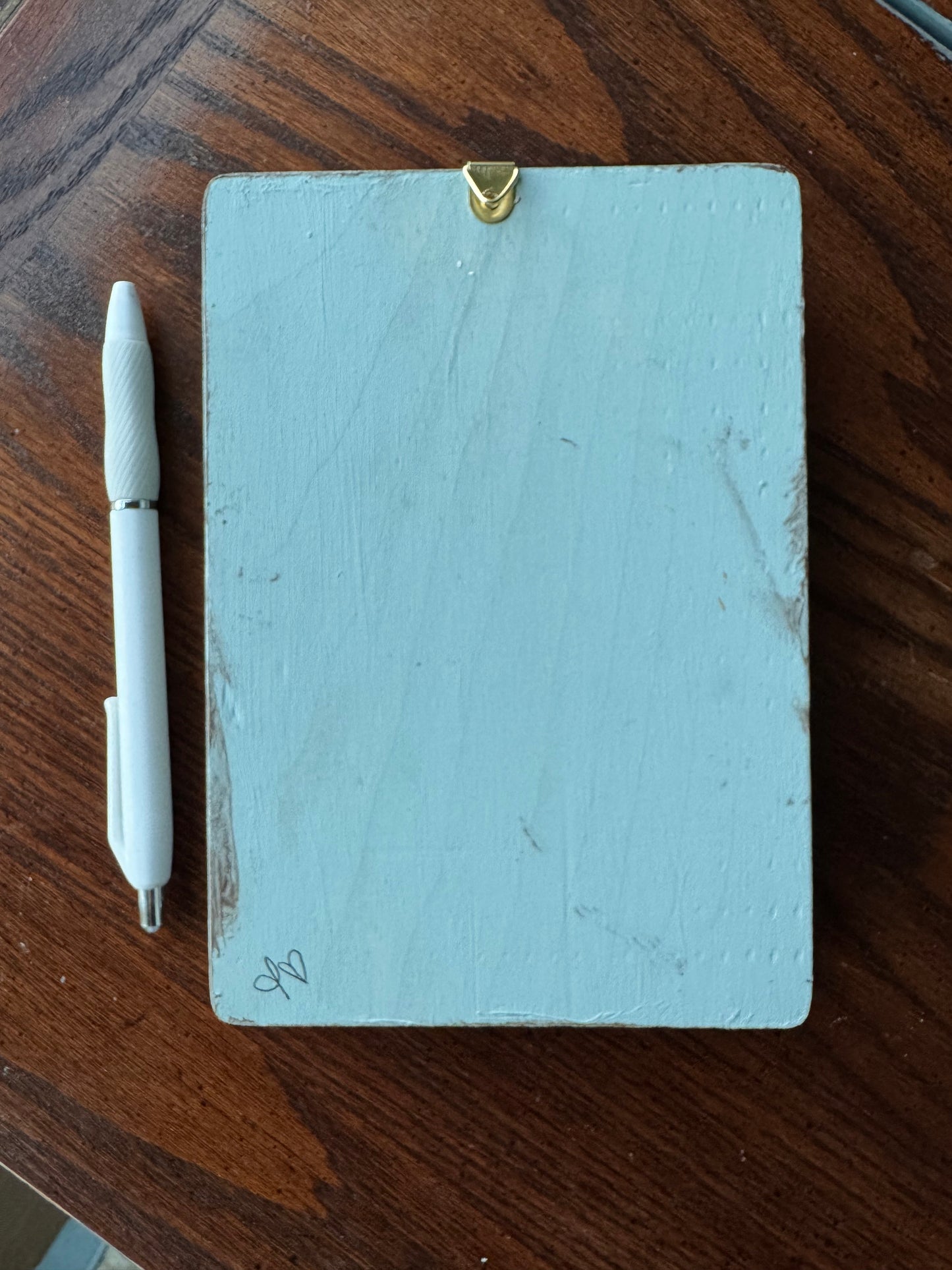 Alice In Wonderland Inspired Mini Gallery Wall Plaque, French Blue