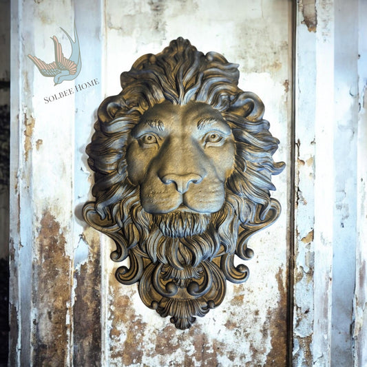 Leonidas Lion Mould IOD, Iron Orchid Designs Mold, 5" x 7"