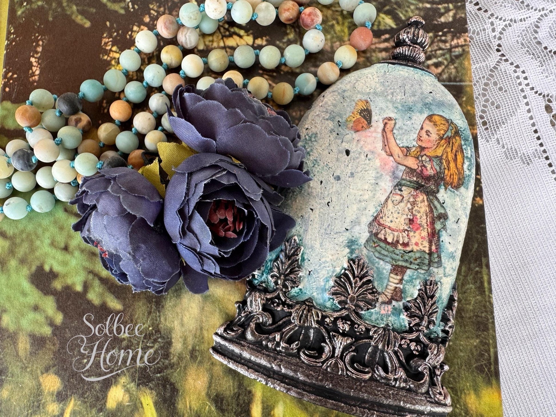 Les Cloches Mould IOD, Iron Orchid Designs Mold