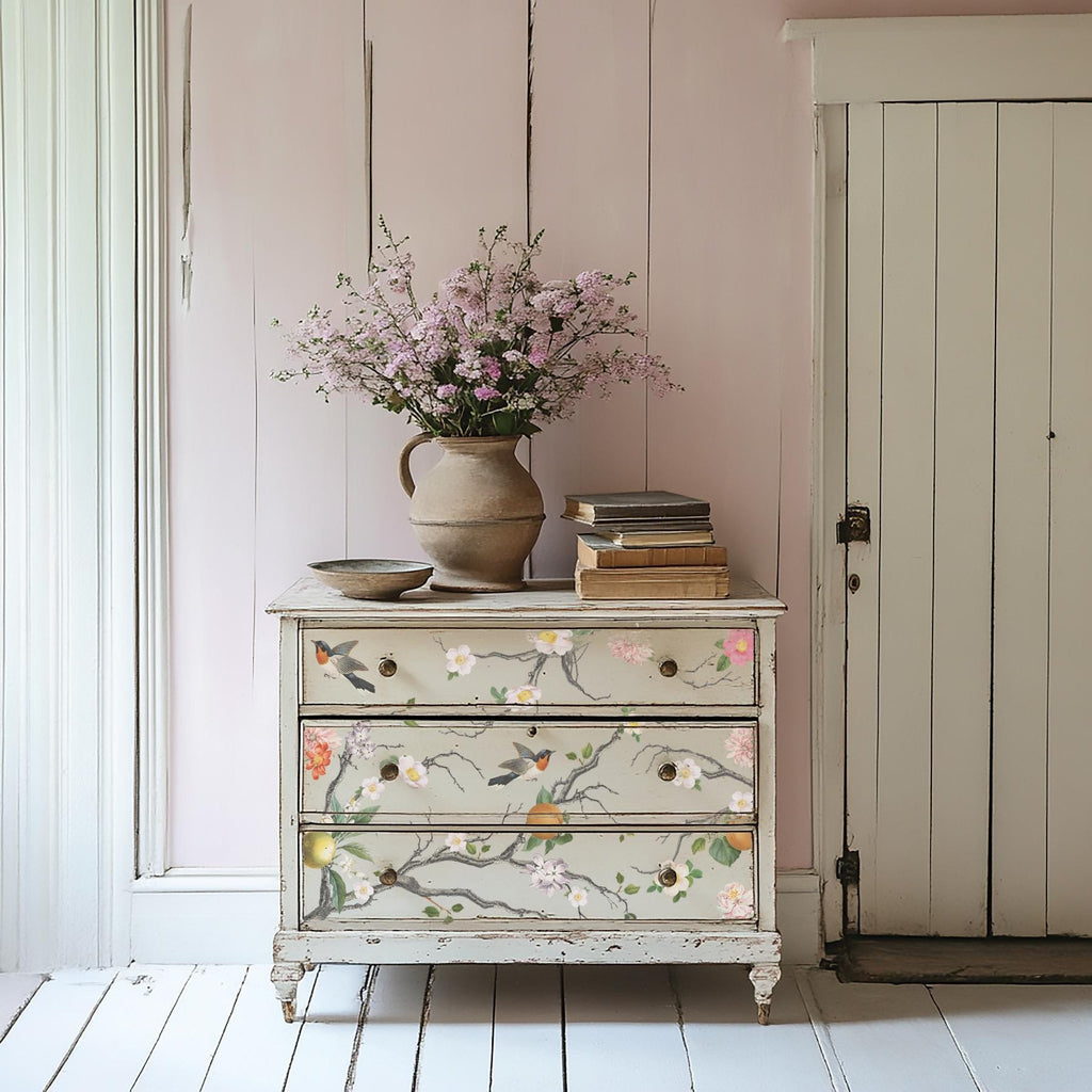 IOD Menagerie Transfer pack Iron Orchid Designs NEW Florals, Bird Cage