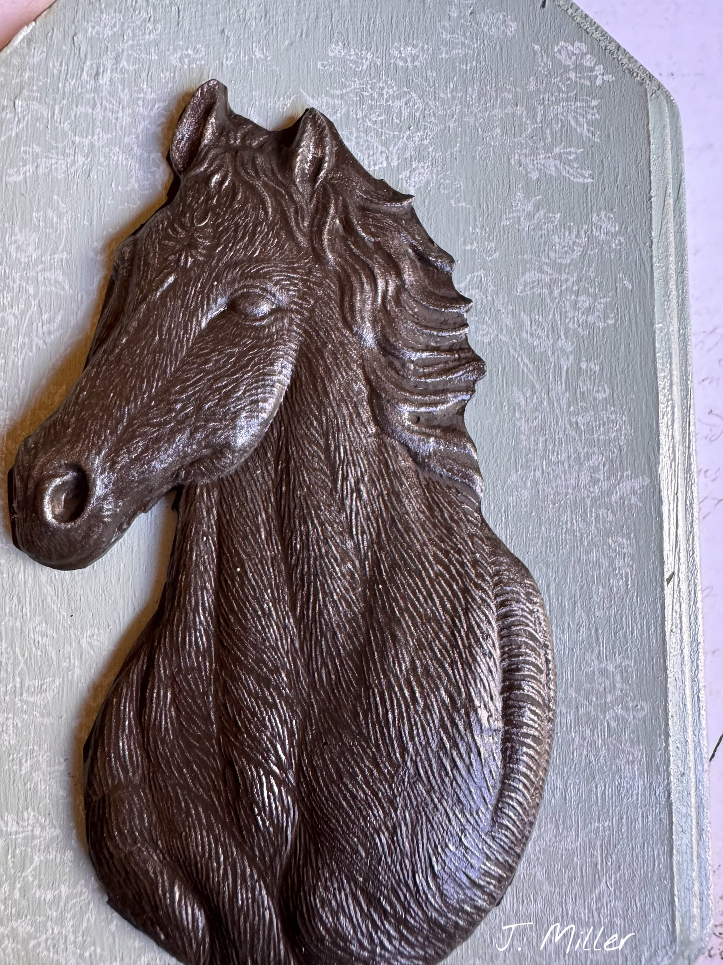 French Country Horse Wall Plaque: Shabby Chic French Country Style Gallery Wall