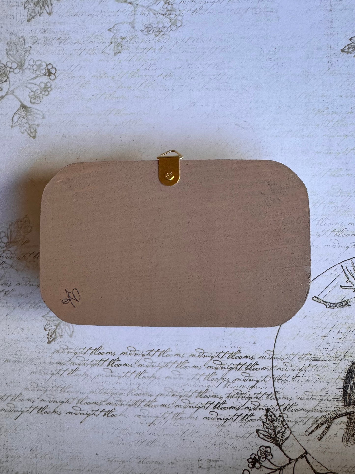 French Country Floral Relief Plaque: Handcrafted Collage Wall Decor