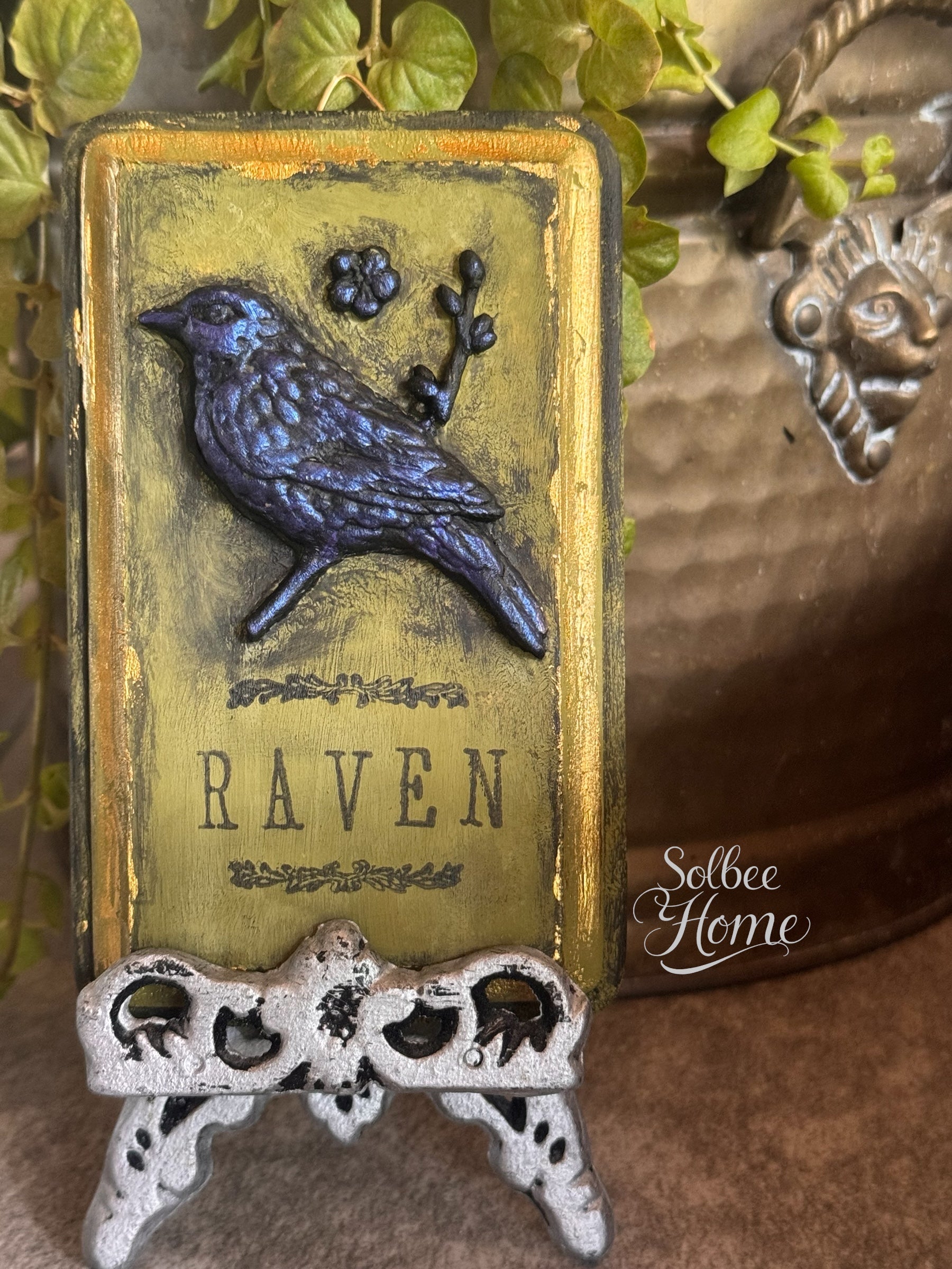 Sparrow's Nest Mould IOD, Iron Orchid Designs Mold, Birds