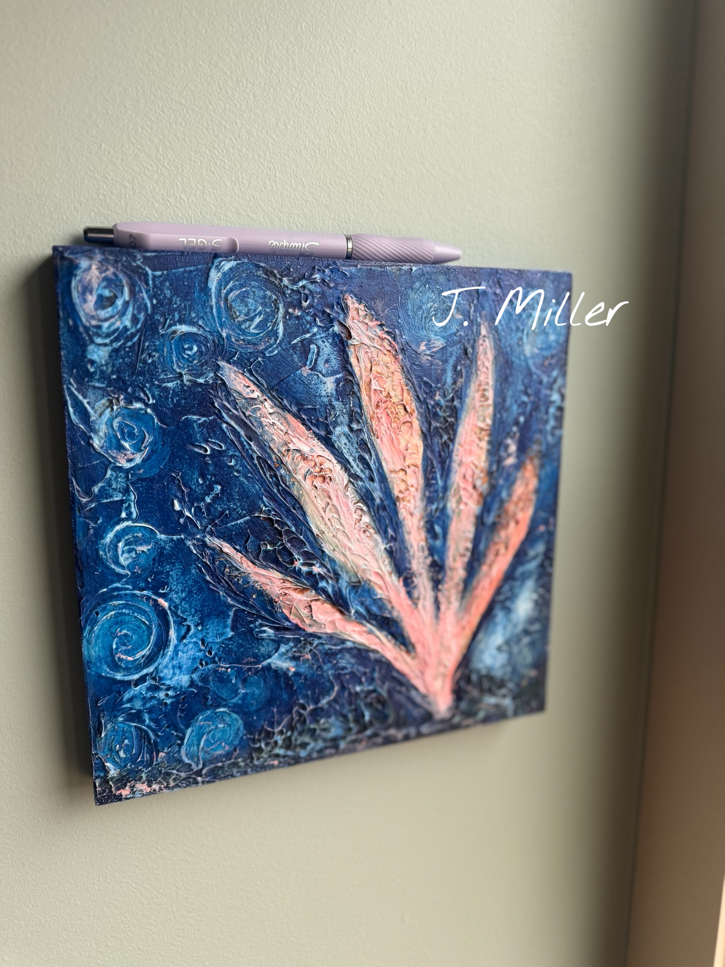 Coral Awakening Mixed Media