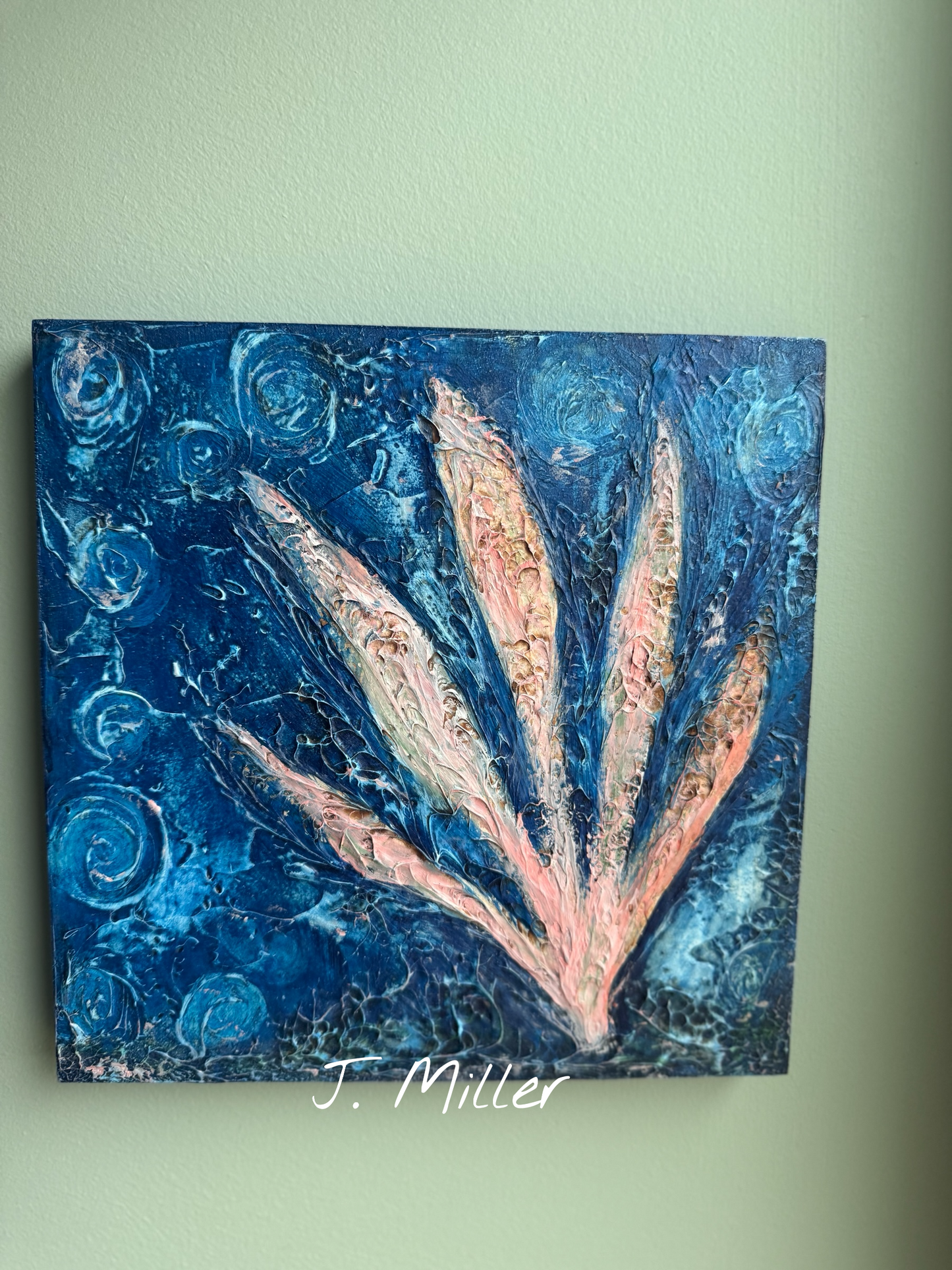 Coral Awakening Mixed Media