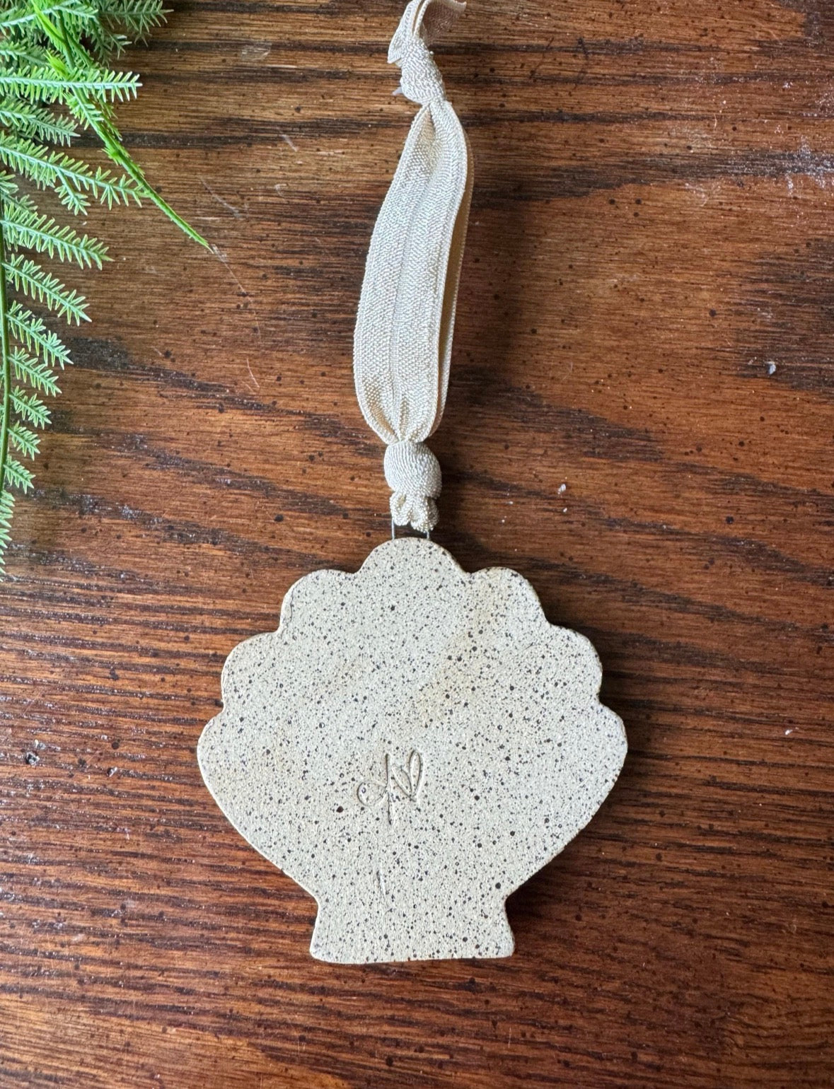 Shell Yeah – Handmade Ceramic Shell Ornament