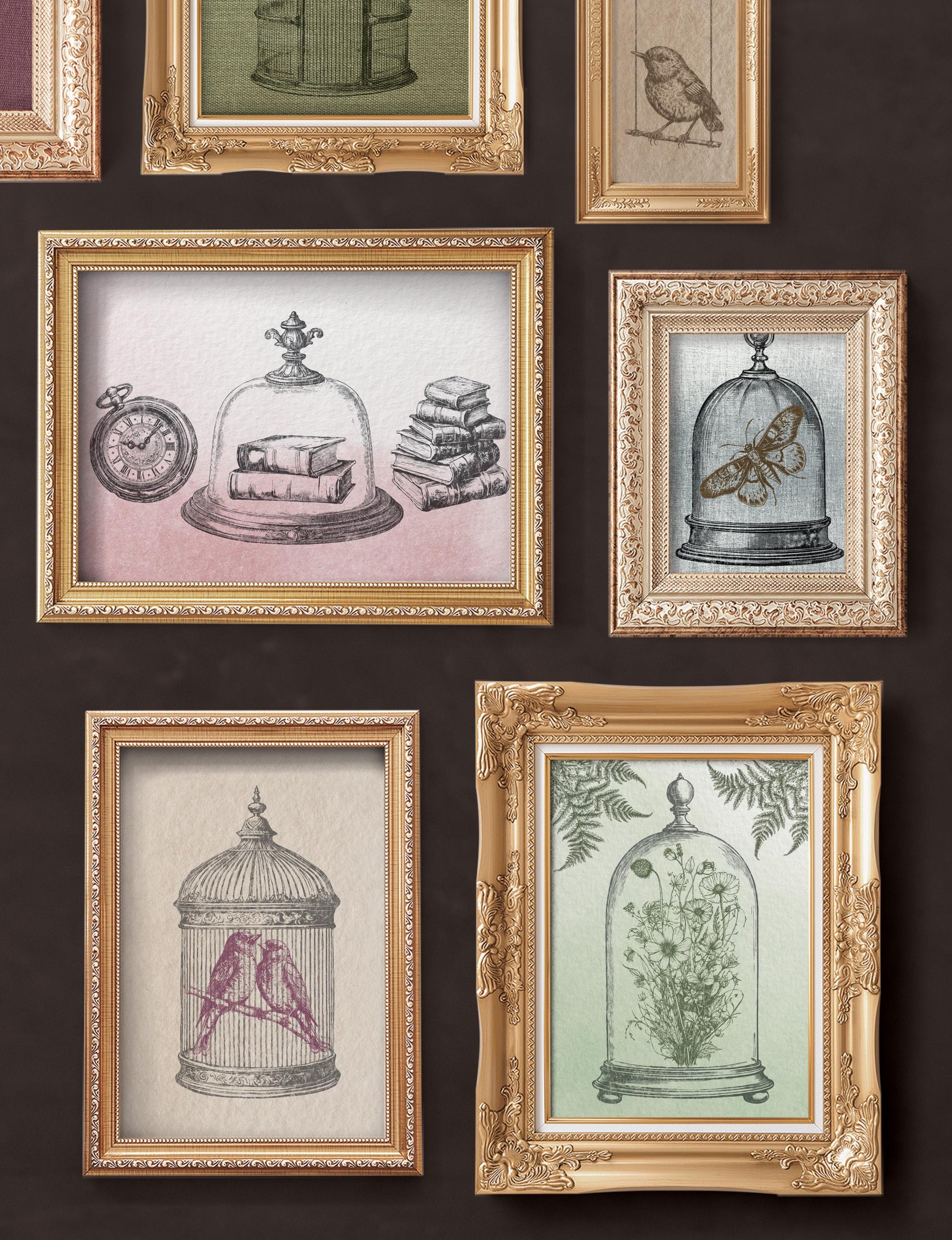 IOD Pastiche Stamp, Iron Orchid Designs, Stamp Set