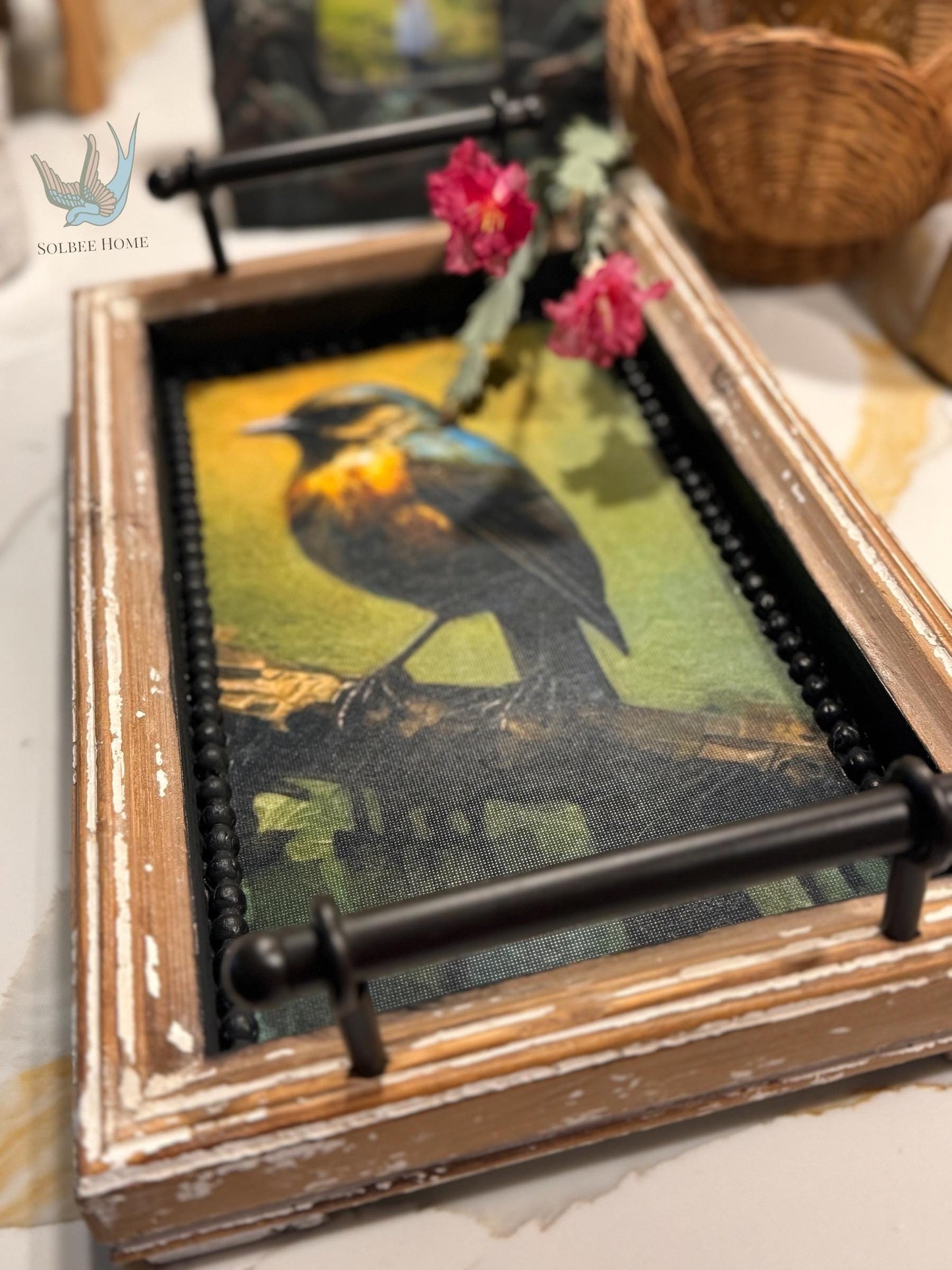 Avian Dreamscape, Decoupage Fiber Pack, 3 sheets, ReDesign With Prima, Furniture Upcycling DIY Decor Decoupage Birds