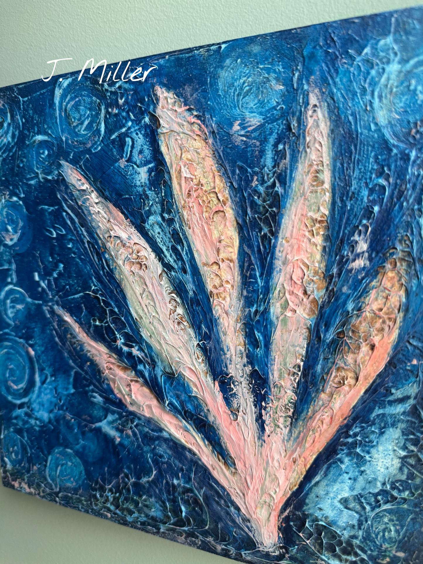 Coral Awakening Mixed Media