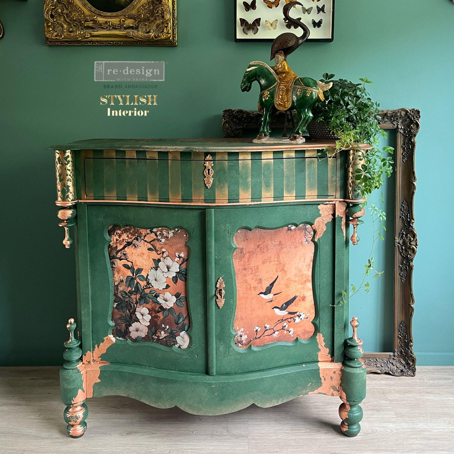 A1 Decoupage Fiber – Feathers In The Glow – 1 sheet, 23.4″x33.1″