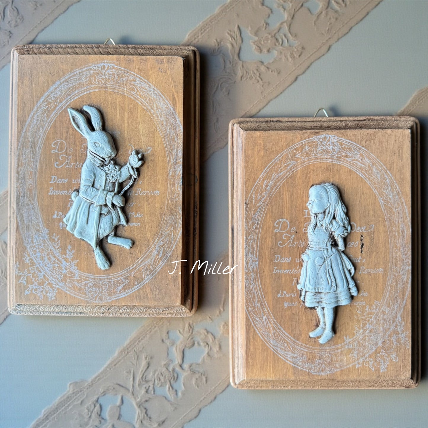 Alice In Wonderland Inspired Mini Gallery Wall Plaque