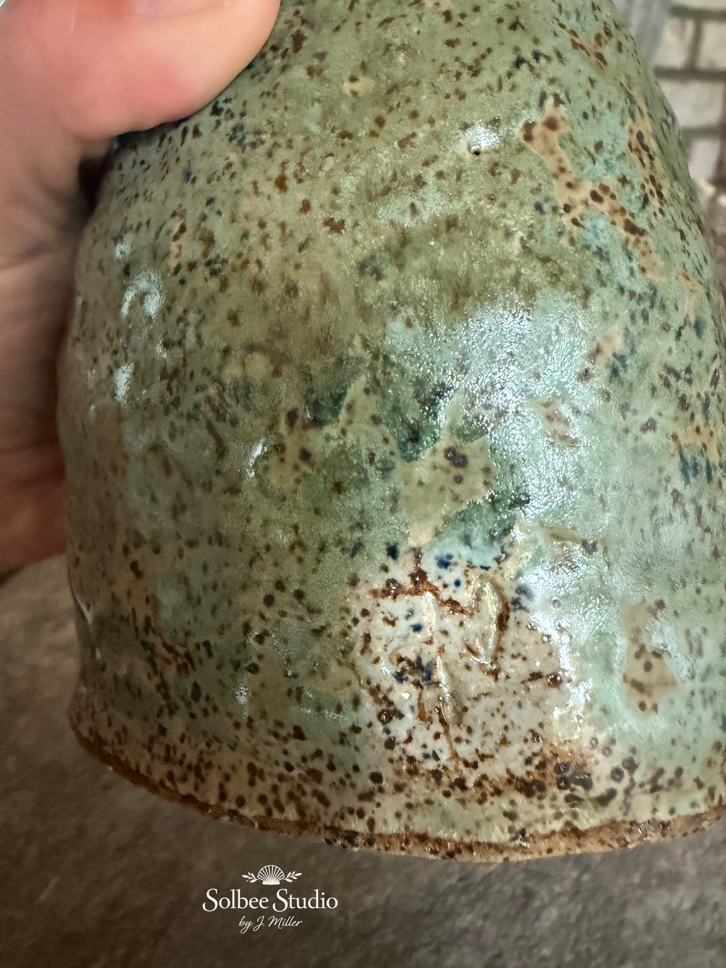 Willow Moss Fairy, Handmade Pottery