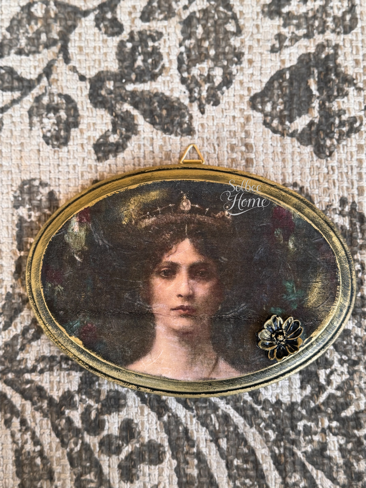Victorian Woman Moody Gallery Wall Decor, Dark, Gothic, Girl, Handmade, Queen