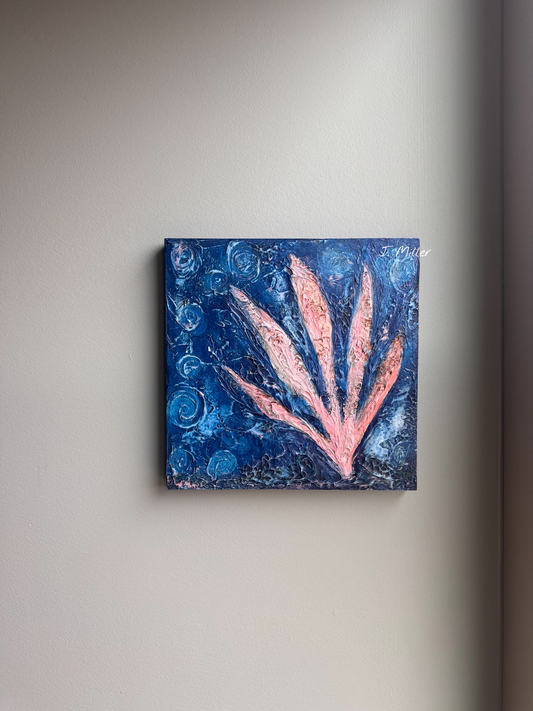 Coral Awakening Mixed Media