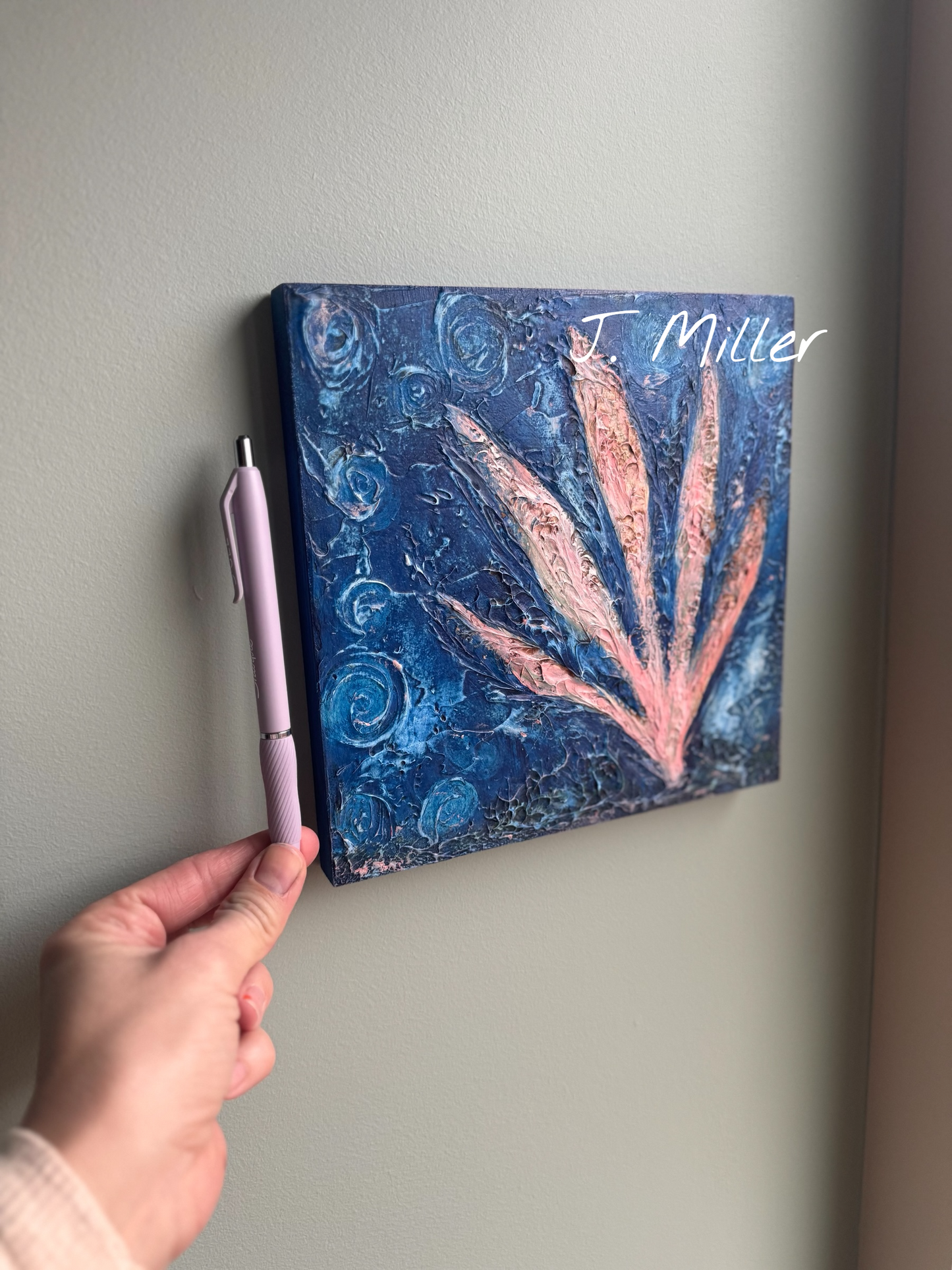 Coral Awakening Mixed Media