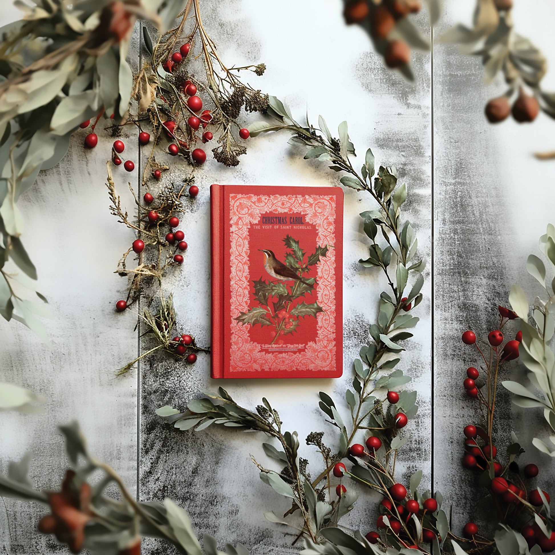 IOD Winter Botanist Transfer Pack Iron Orchid Designs NEW Christmas 8x12 Pad
