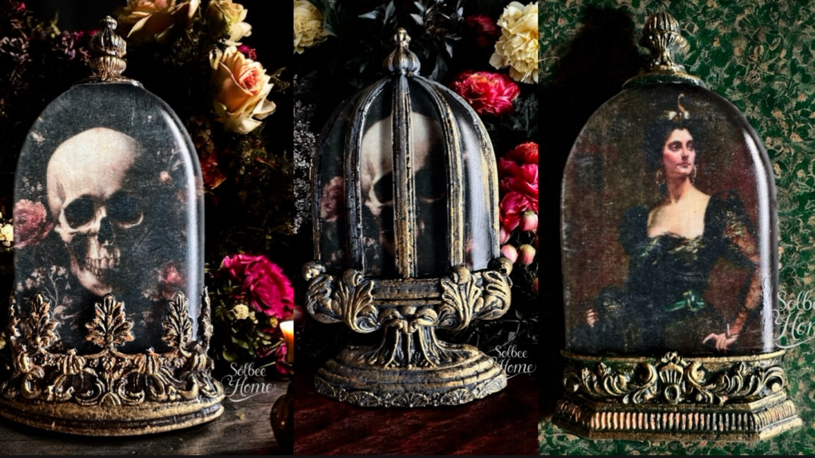 Les Cloches Mould IOD, Iron Orchid Designs Mold