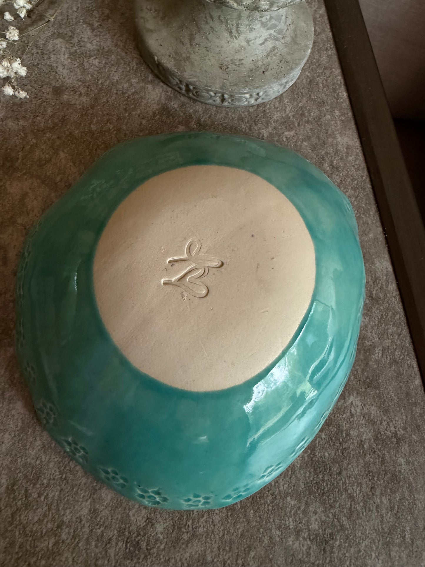 Handmade Ceramic Berry Bowl | Whimsical Fruit Bowl | Artisan Ceramic Catchall Bowl | Pottery
