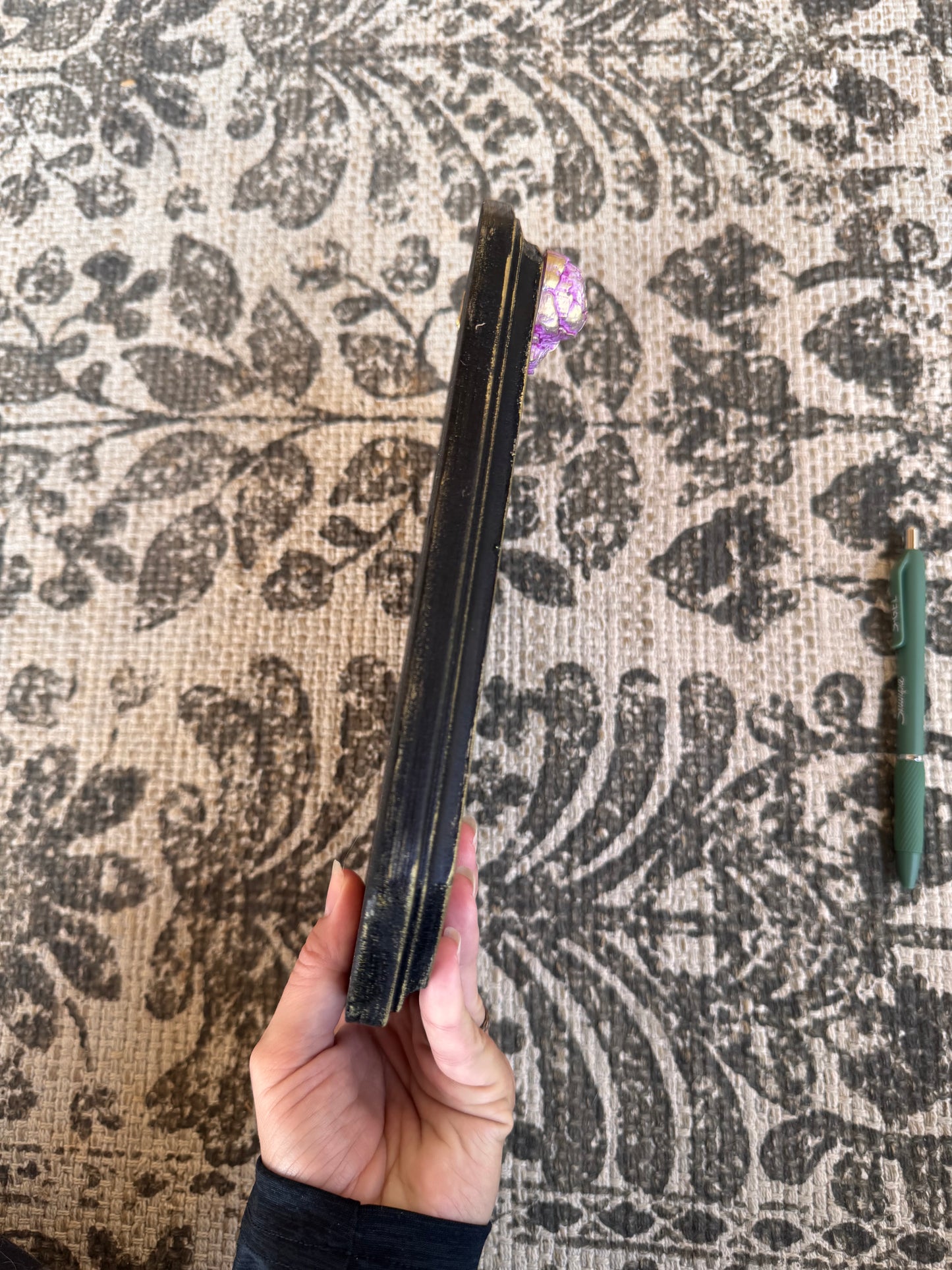 Angel & Child Moody Gallery Wall Decor, Gothic, Christian,  Handmade, Angelic, Time