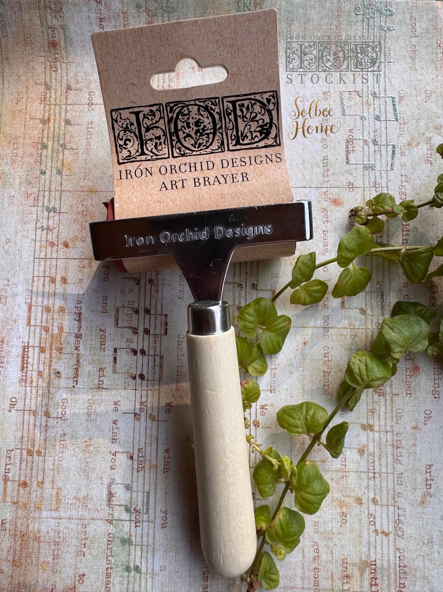 Iron Orchid Designs Rubber Brayer