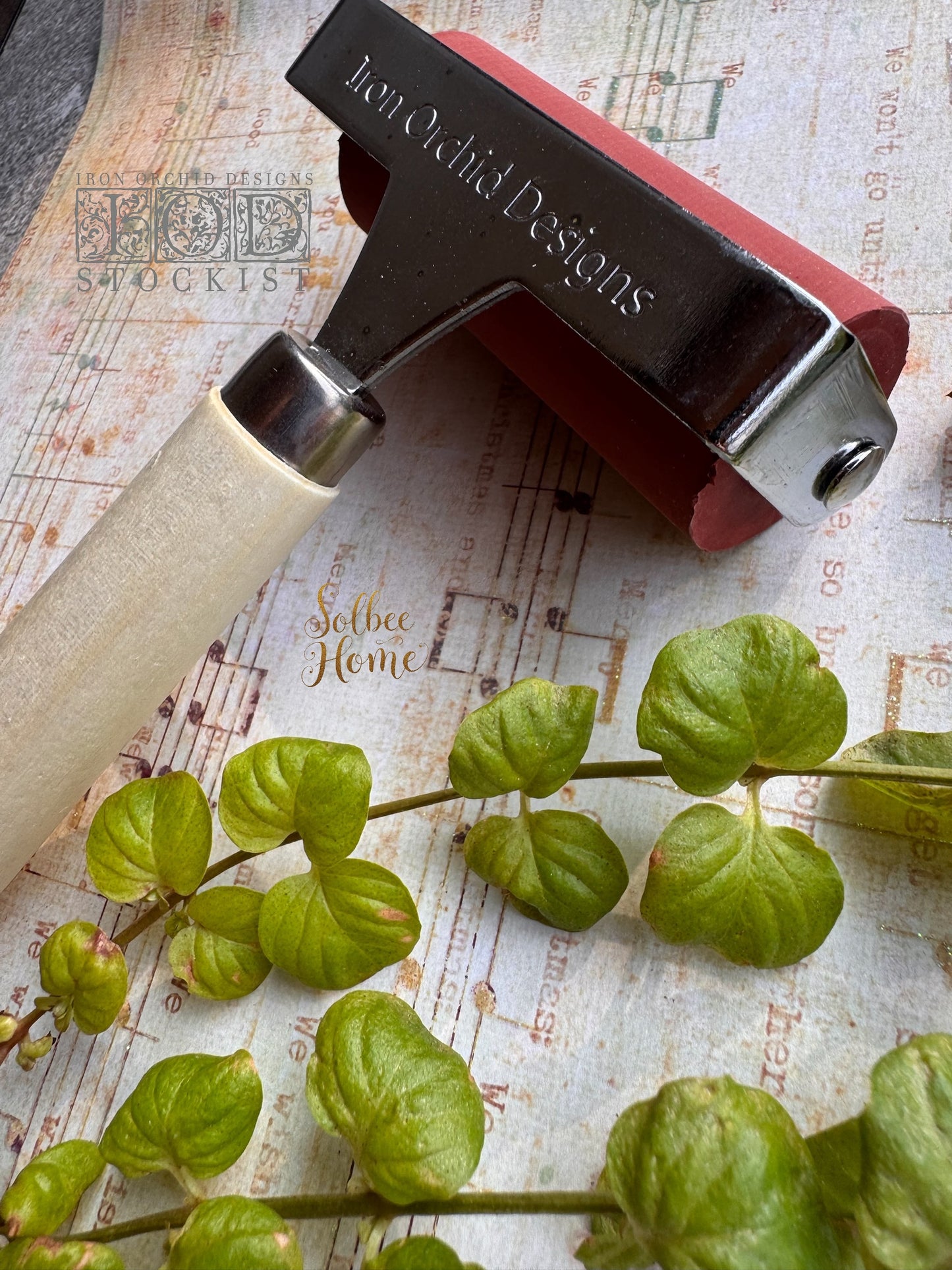 Iron Orchid Designs Rubber Brayer