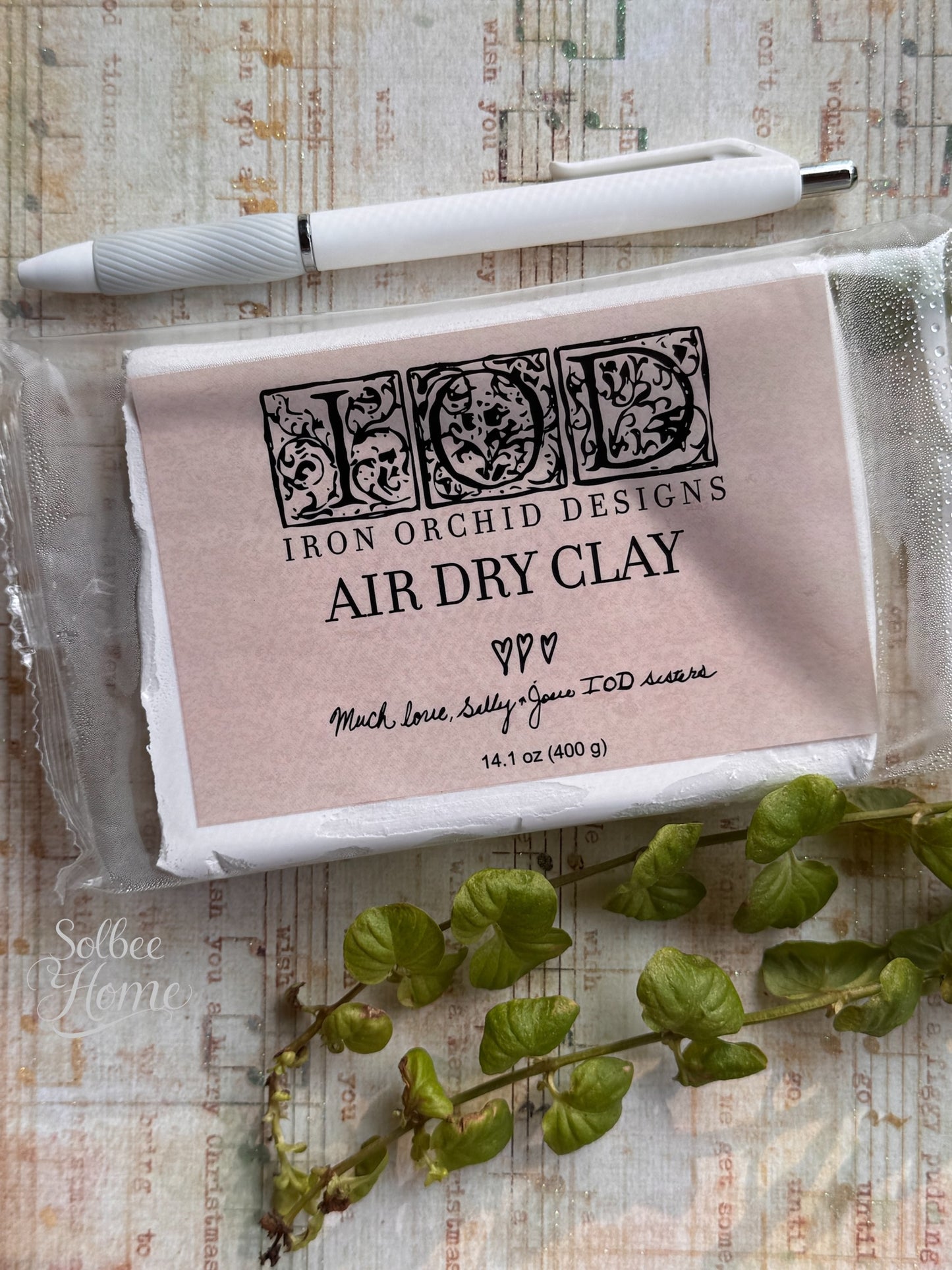 Iron Orchid Designs Air Dry Clay