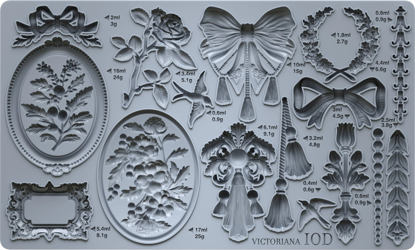 Victoriana Mould IOD, Iron Orchid Designs Mold