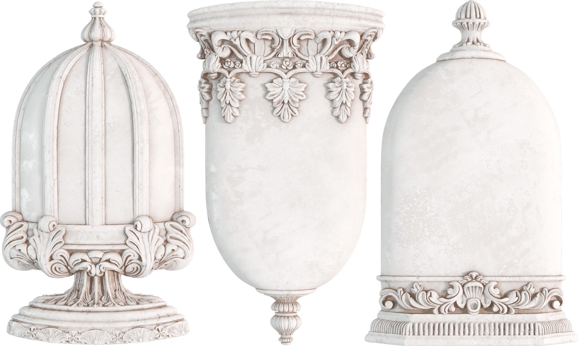 Les Cloches Mould IOD, Iron Orchid Designs Mold