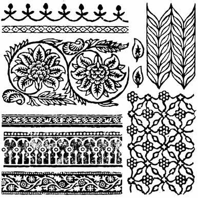 IOD Bohemia Stamp, Iron Orchid Designs, Stamp Set