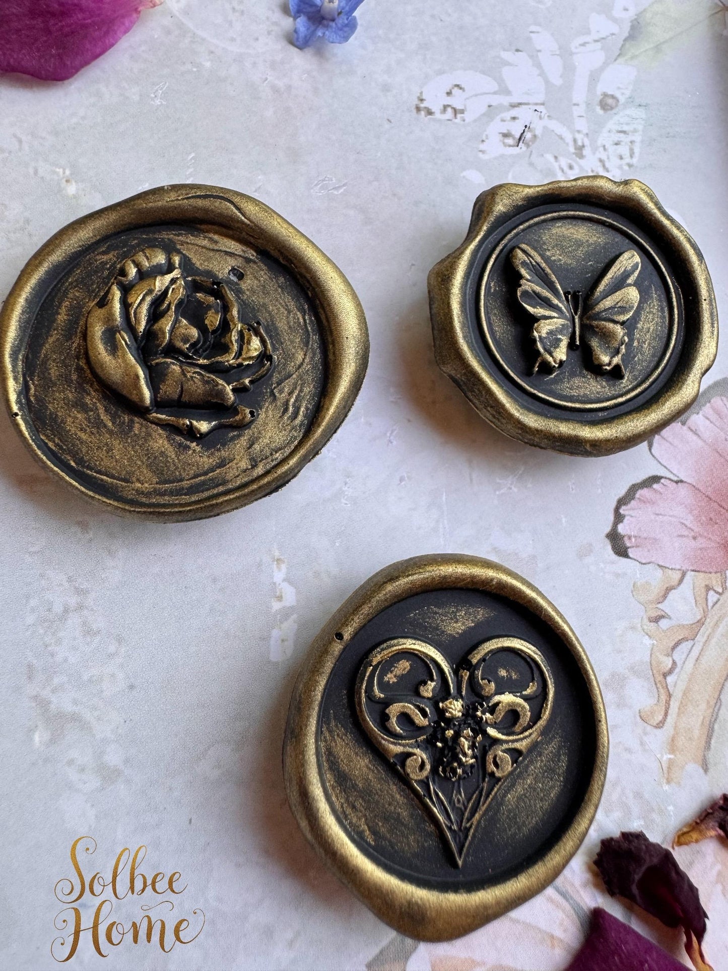 Wax Seal Style Magnets, Whimsical Style