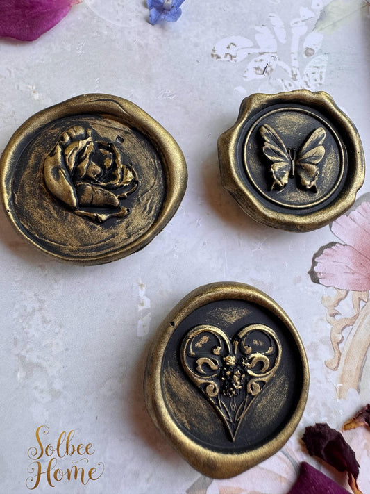 Wax Seal Style Magnets, Whimsical Style