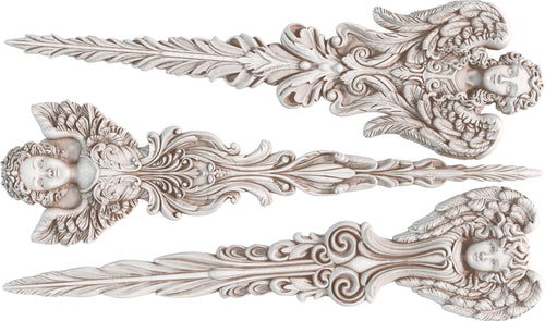 Angelic Tapers Mould IOD, Iron Orchid Designs Mold, Christmas, Icicle