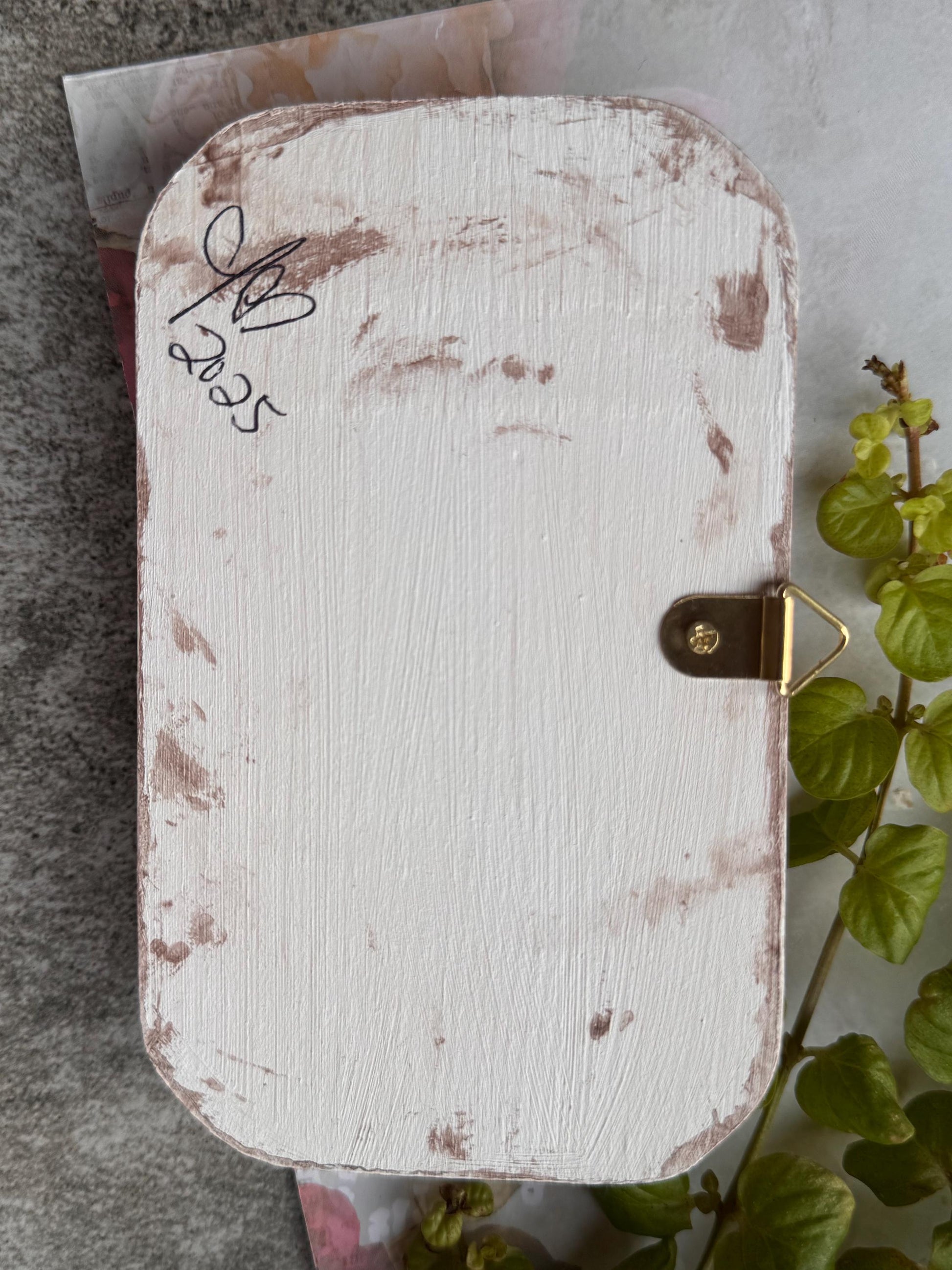 Vintage Style French Country Home Banner Plaque, Collage Wall, Relief Plaque, Wall Decor, Handcrafted, Aged, Florals, Roses, Maison