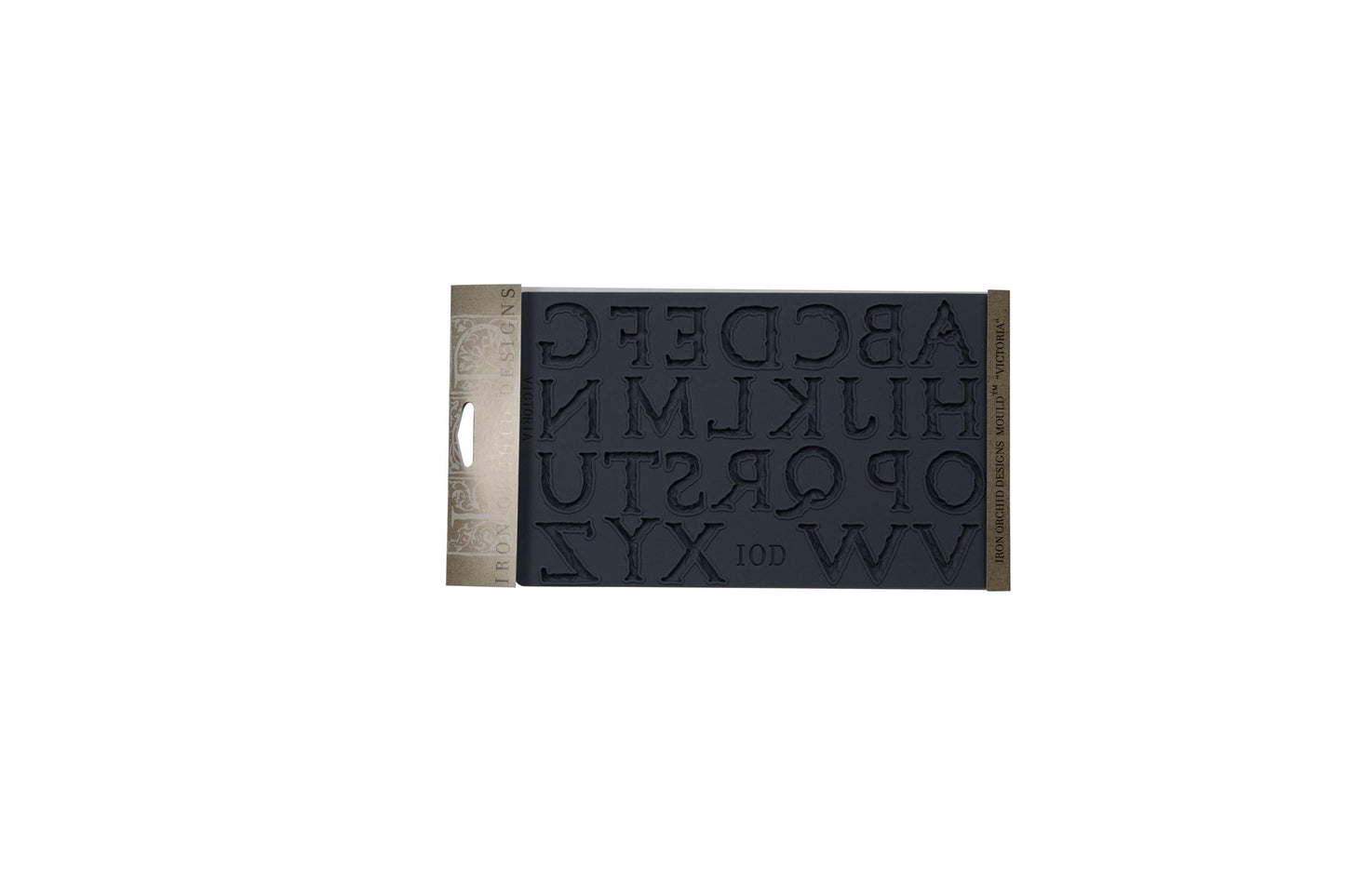 Victoria Mould IOD, Iron Orchid Designs Mold, Alphabet, Letters