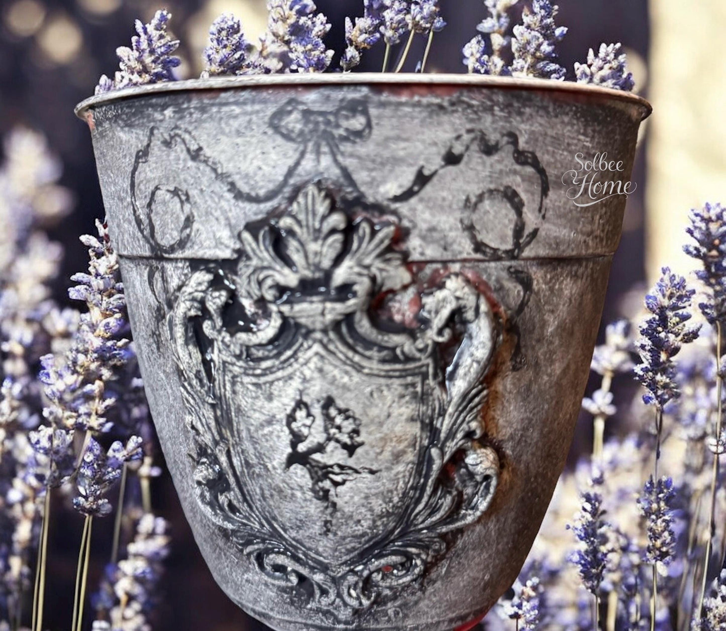 Heraldry Mould IOD, Iron Orchid Designs Mold, NEW