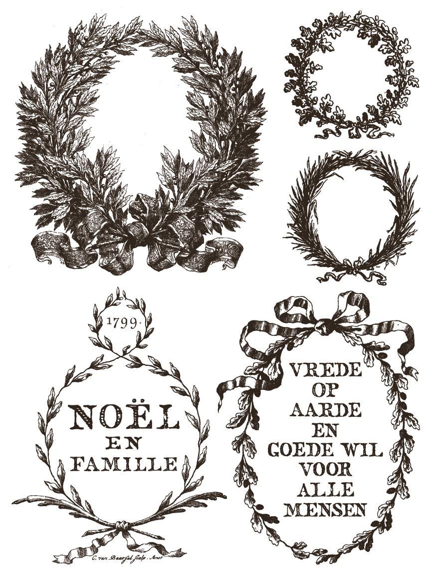 Gloria Paint Inlay IOD, Iron Orchid Designs, Vintage style Christmas & Fall