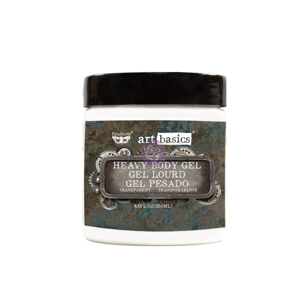 Heavy Body Gel, Finnabair, Redesign with Prima, Mixed Media Art