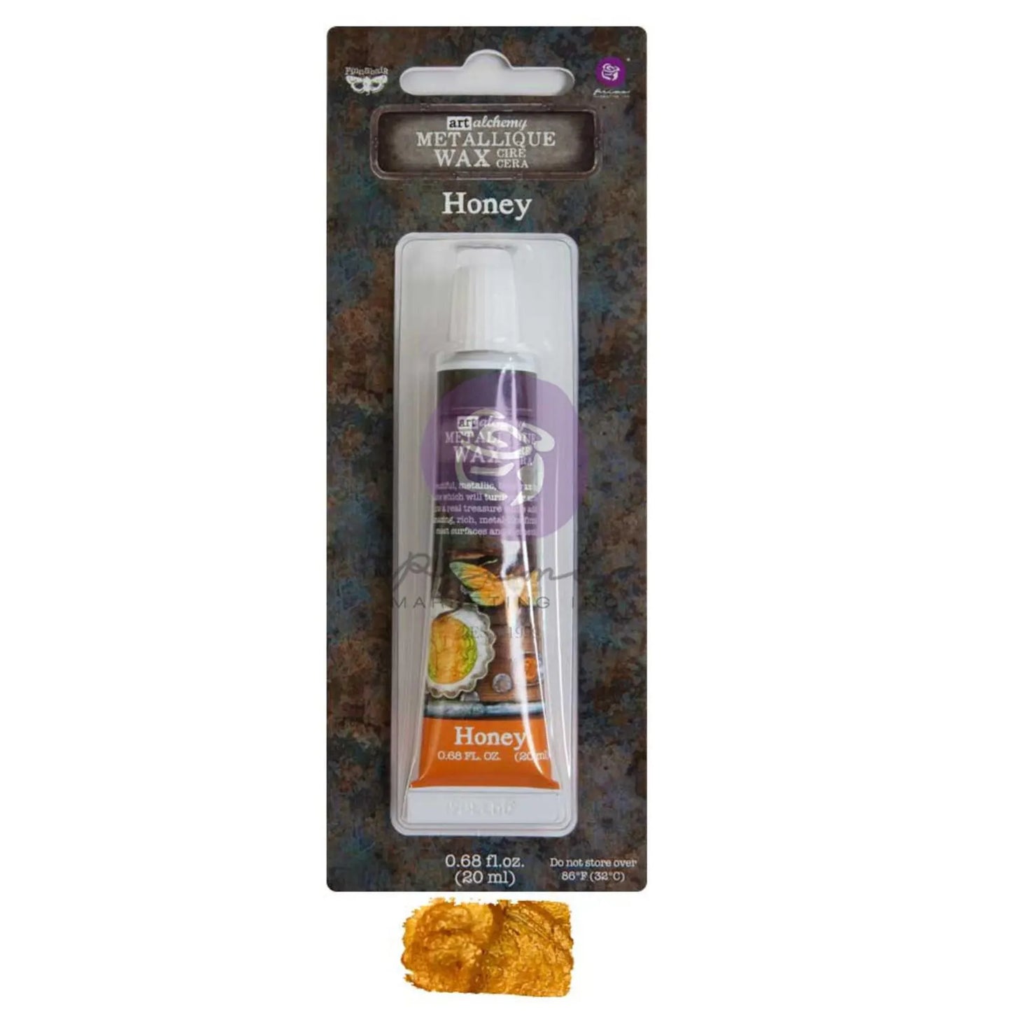Honey Matte Wax Art Alchemy, Finnabair, Redesign with Prima, Mixed Media Art
