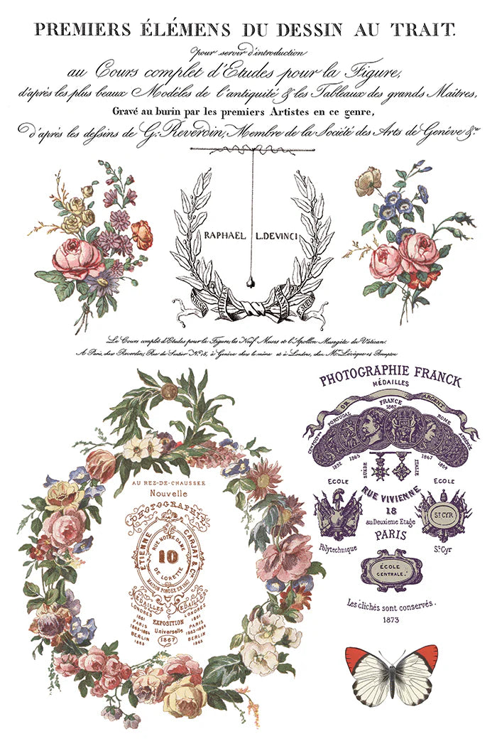 Saint Ouen IOD Transfer 8x12 Pad